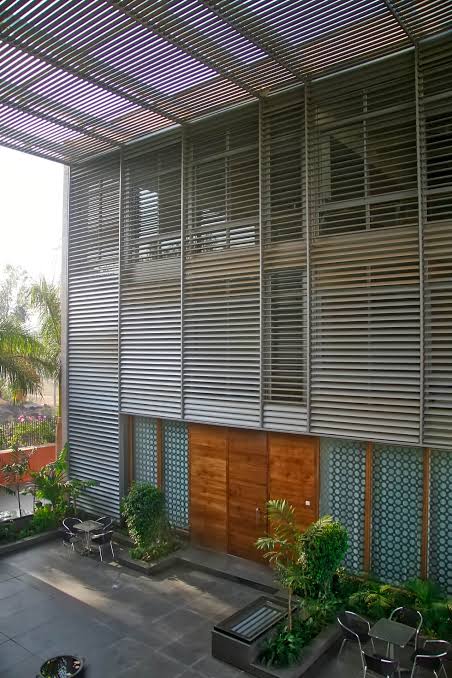 ALLUMINIUM LOUVERS WORK at Ankleshwar Bharuch by JS Furniture